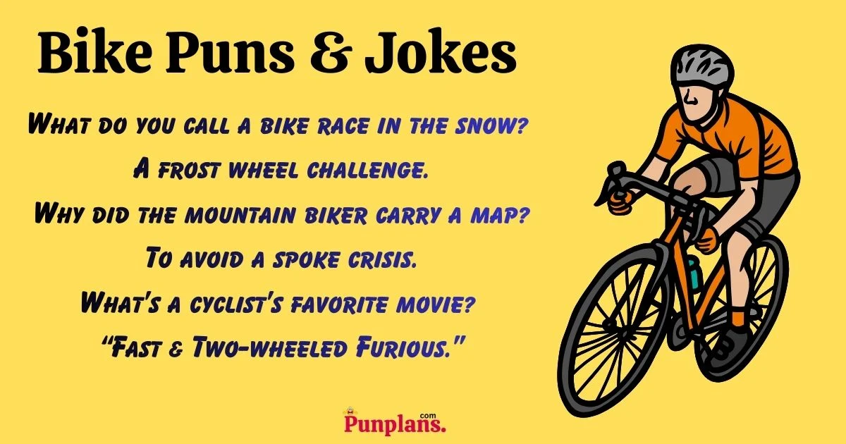Bike Puns And Jokes