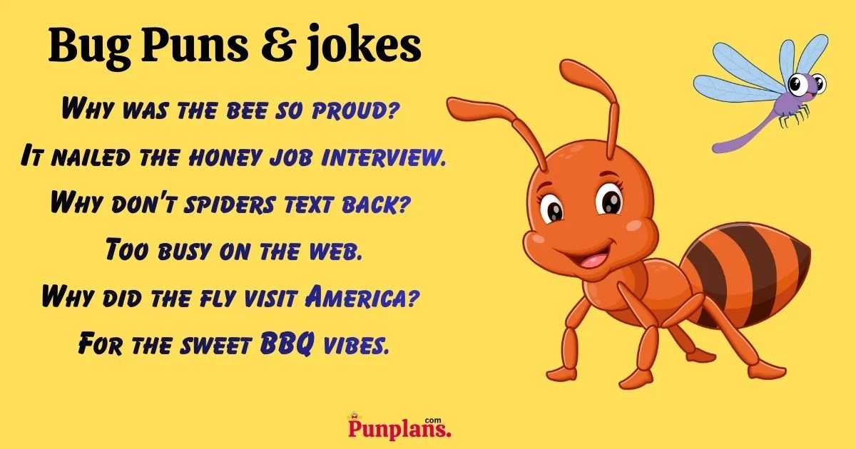Bug Puns And Jokes