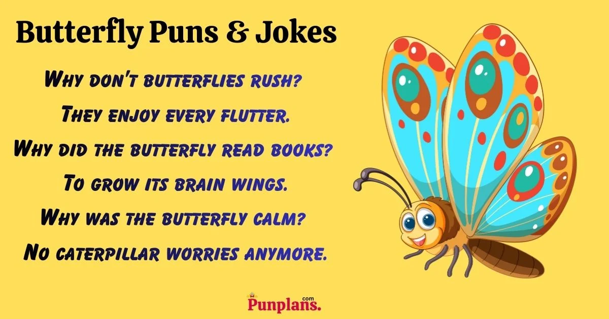Butterfly Puns And Jokes