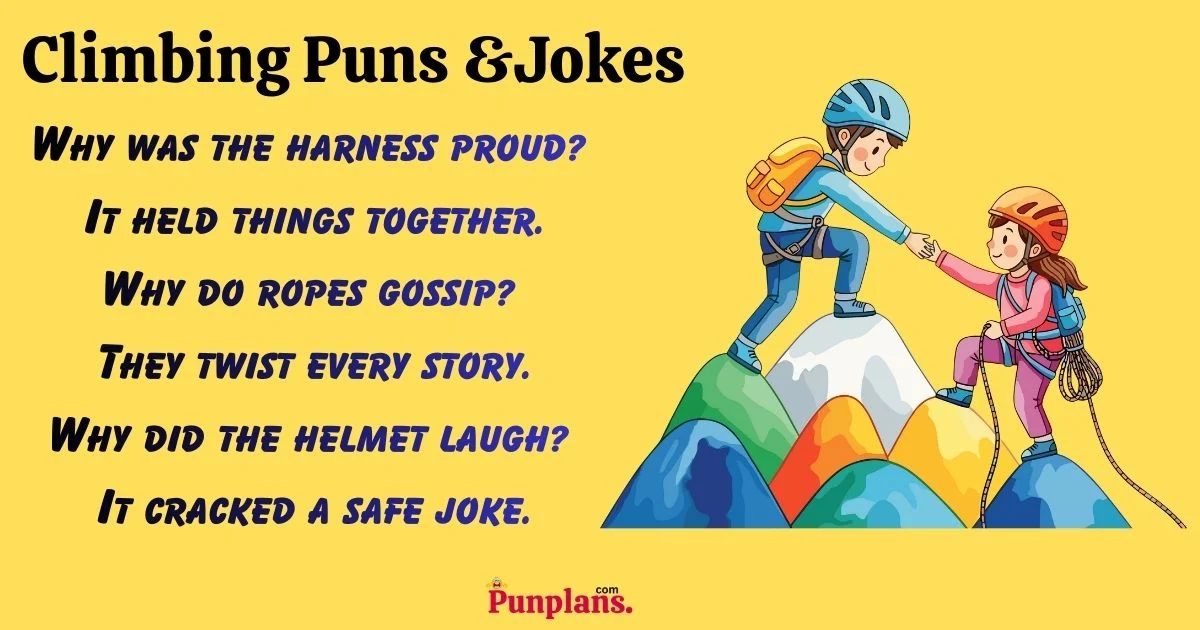 Climbing Puns And Jokes