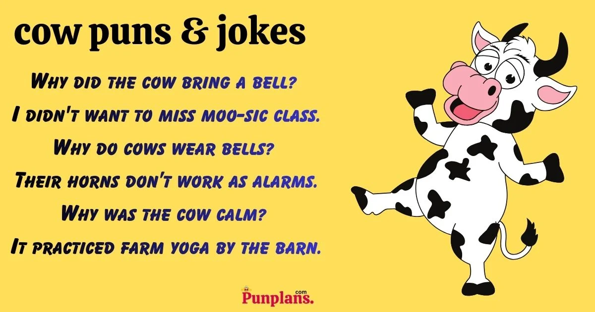 Cow Puns And Jokes