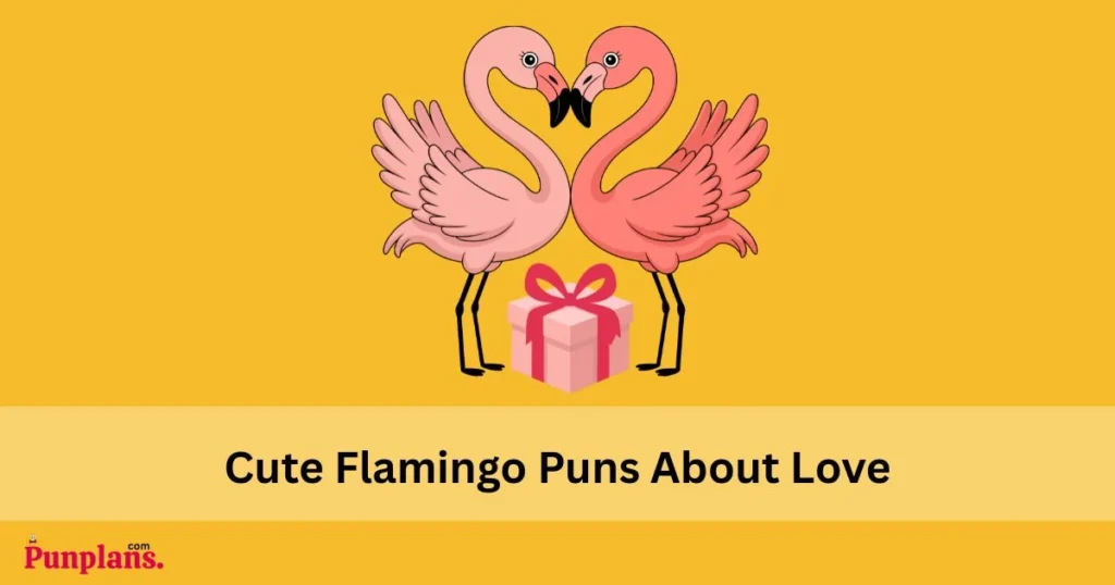 Cute Flamingo Puns About Love