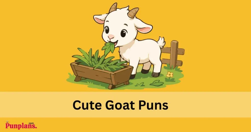 Cute Goat Puns