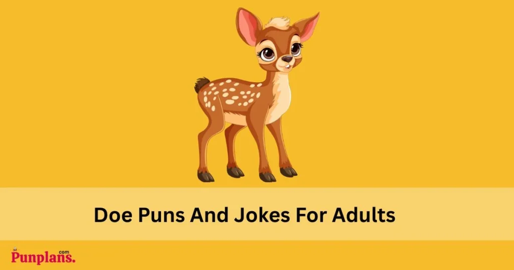 Doe Puns And Jokes For Adults
