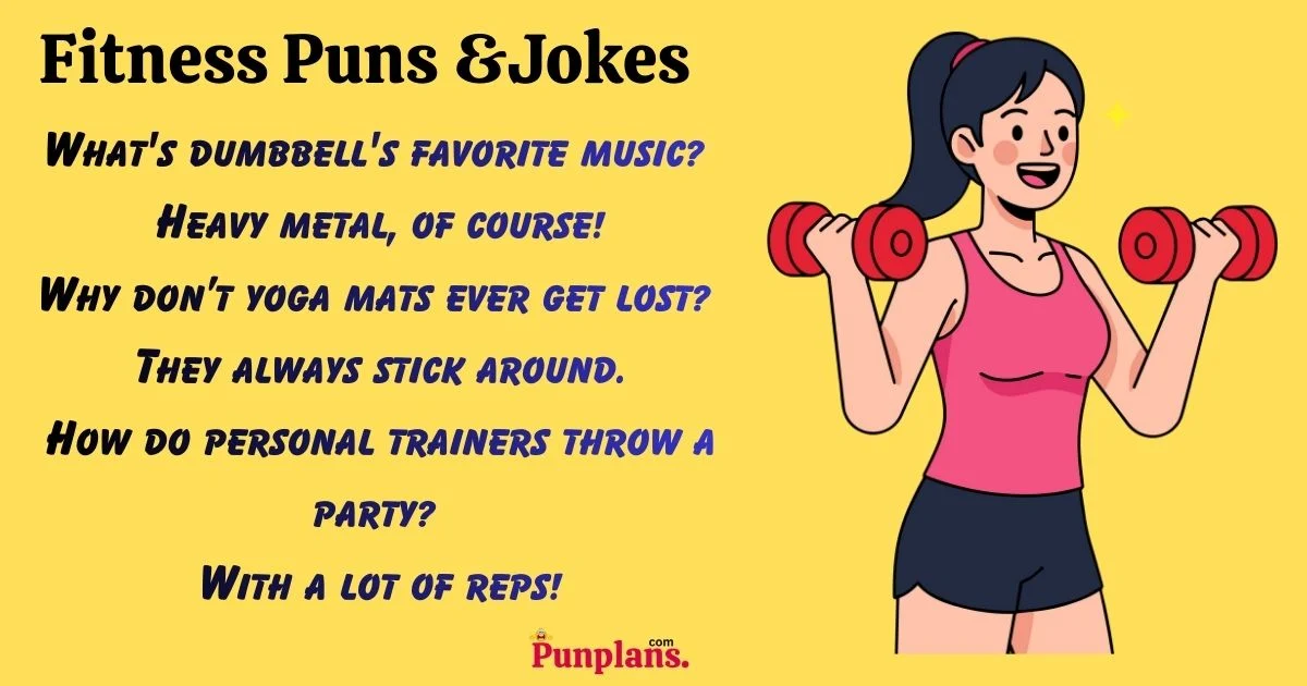Fitness Puns And Jokes
