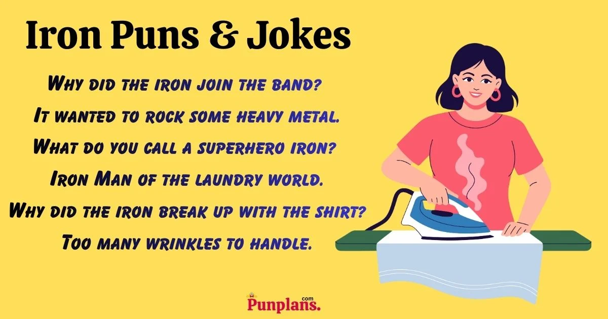 Iron Puns And Jokes