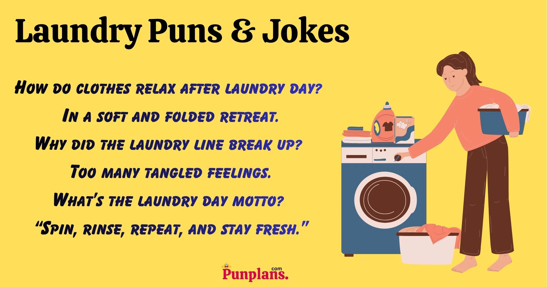 Laundry Puns And Jokes