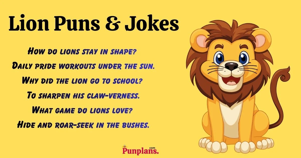 Lion Puns And Jokes