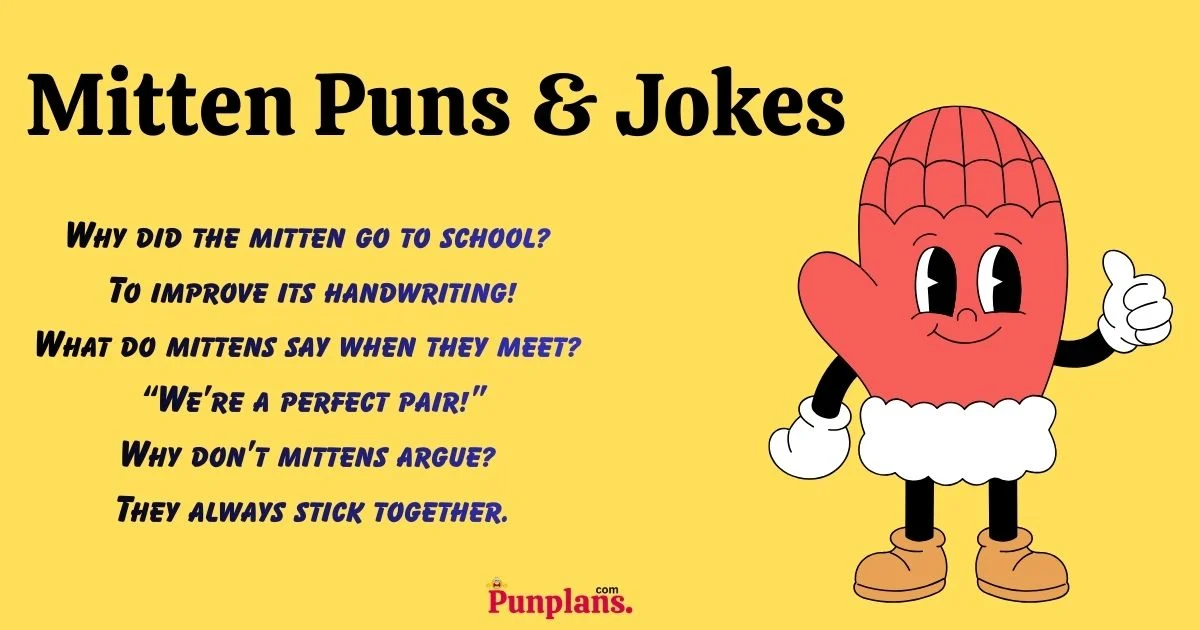 Mitten Puns And Jokes