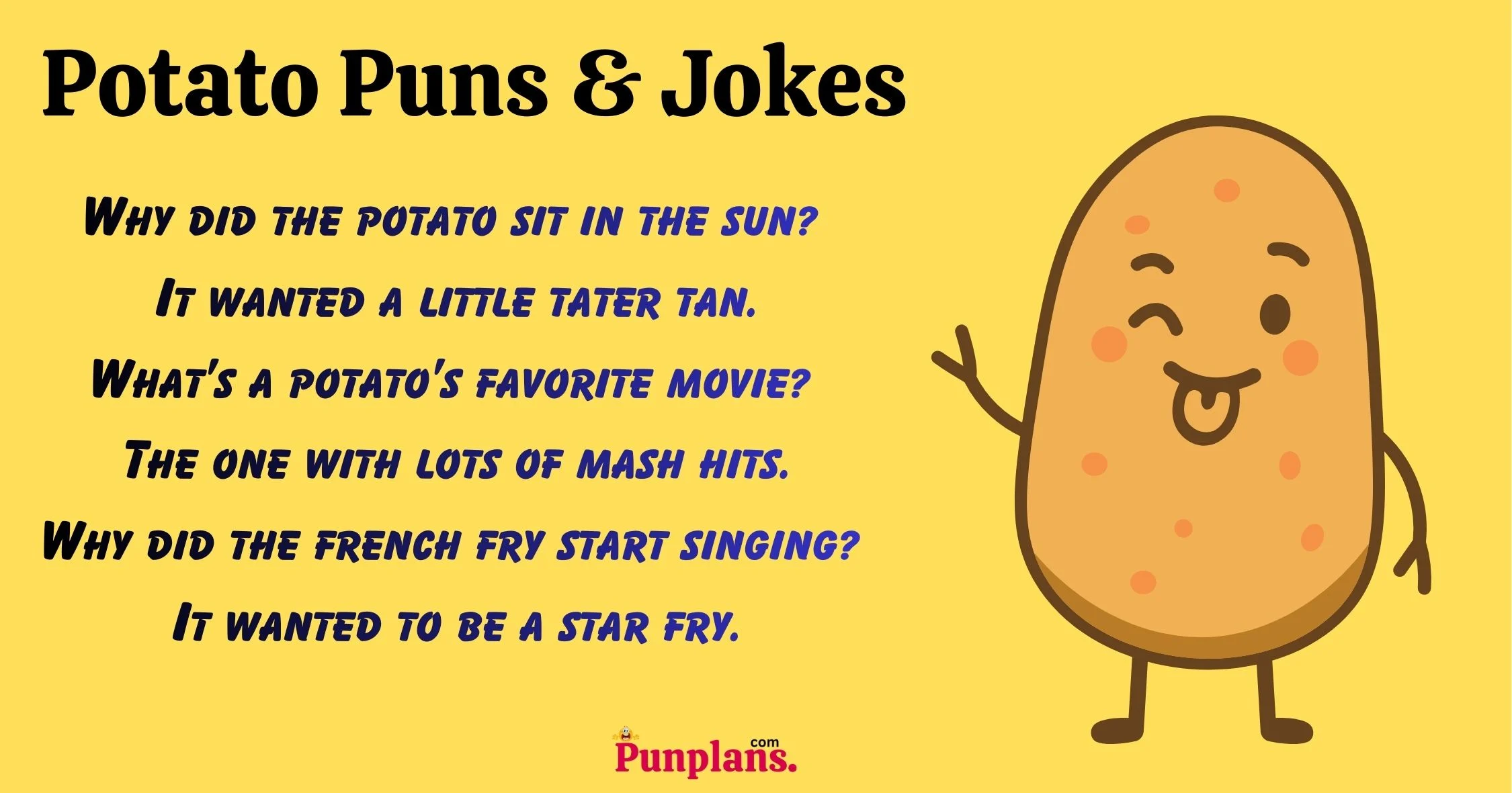 Potato Puns And Jokes