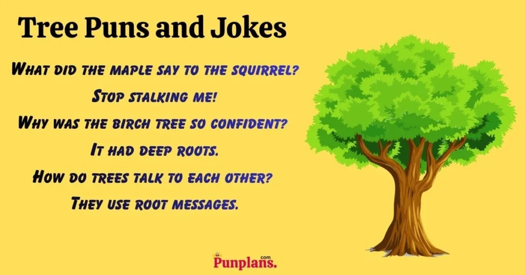 Tree Puns And Jokes