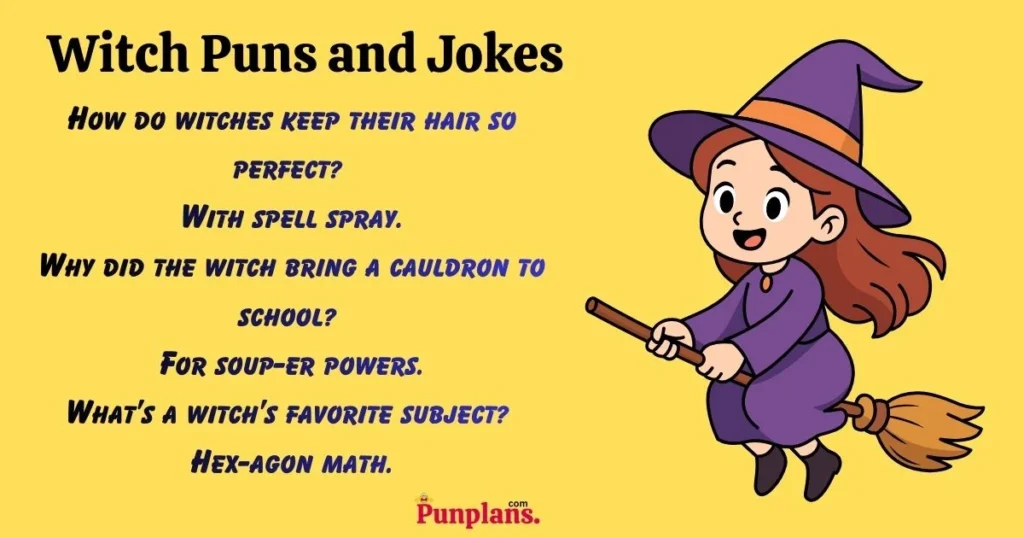 Witch Puns And Jokes