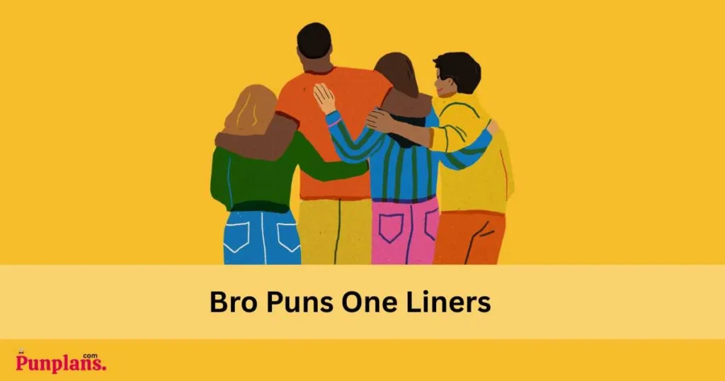 Bro Puns One Liners
