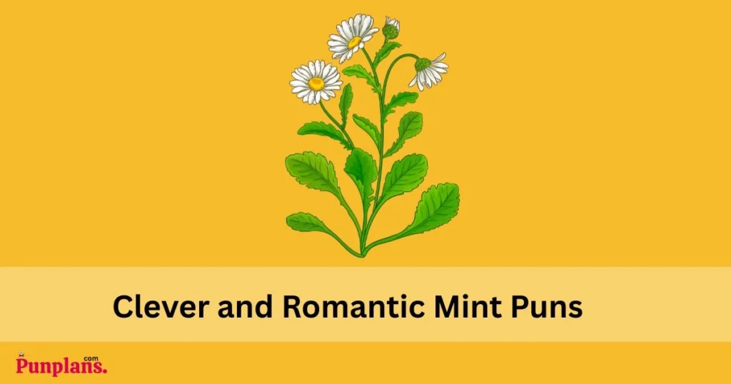 Clever And Romantic Mint Puns