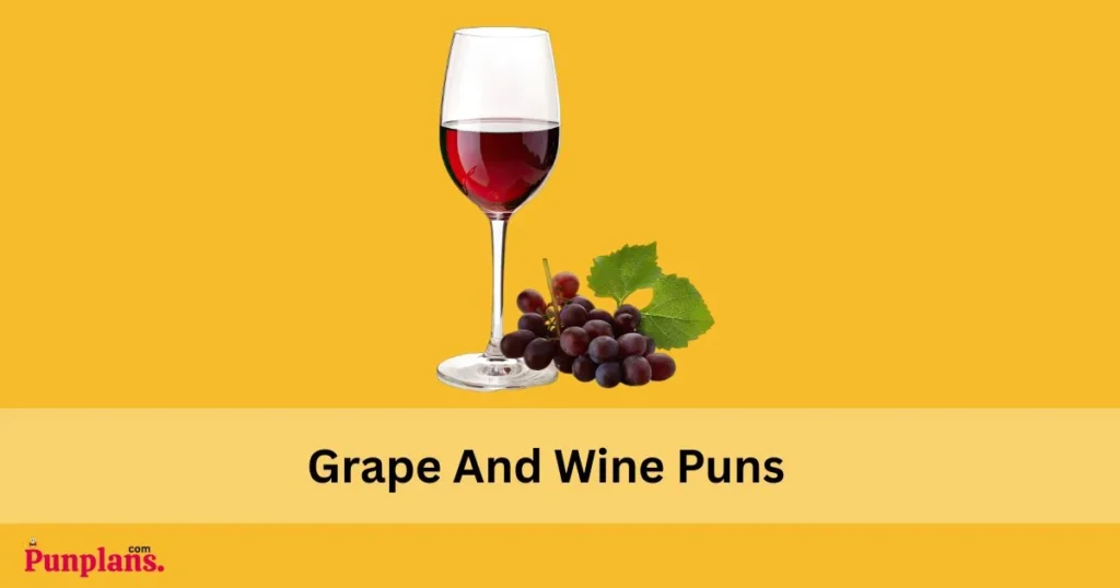 Grape And Wine Puns