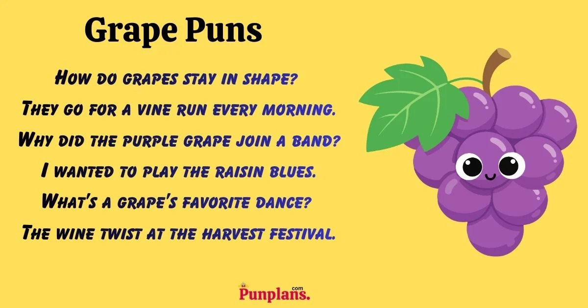 Grape Puns