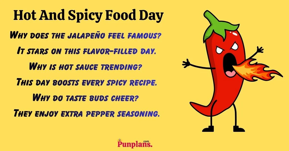 Hot And Spicy Food Day