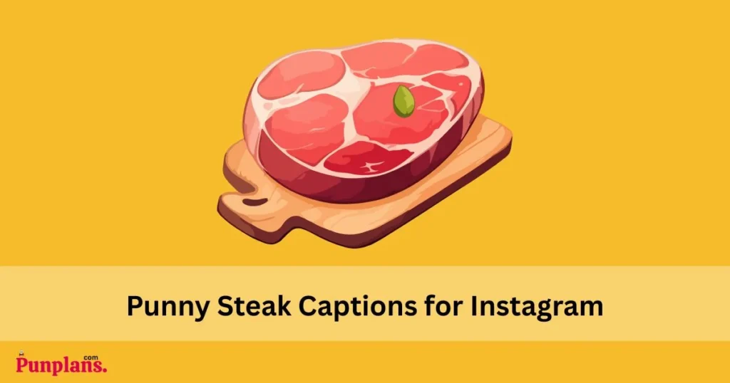 Punny Steak Captions For Instagram