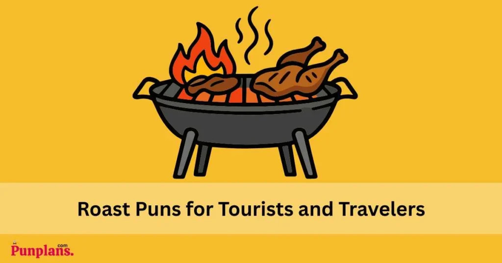 Roast Puns For Tourists And Travelers