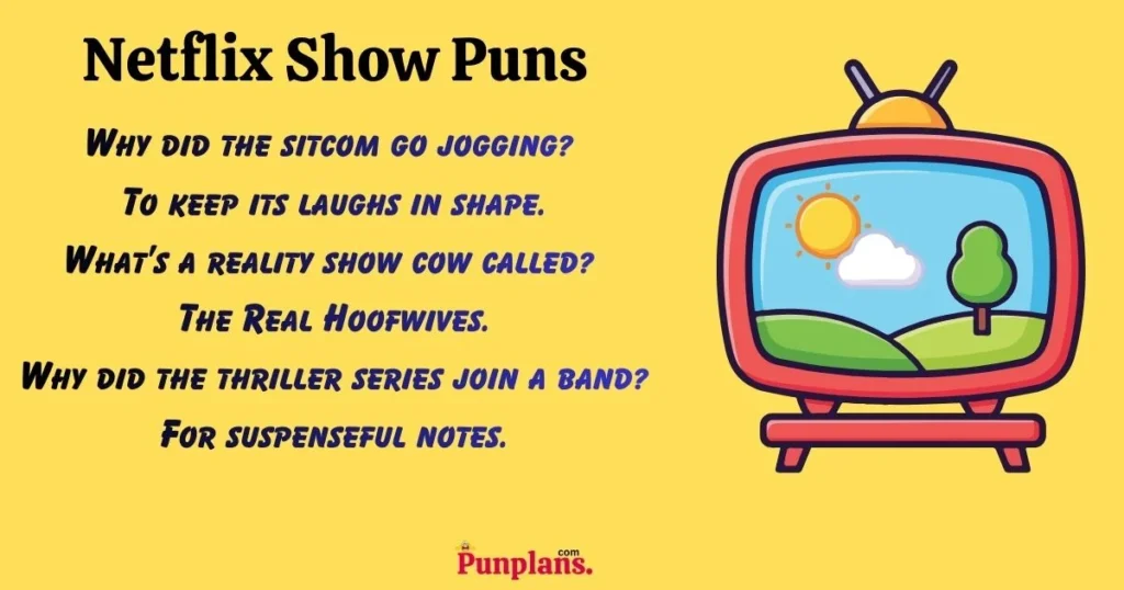 Netflix Show Puns