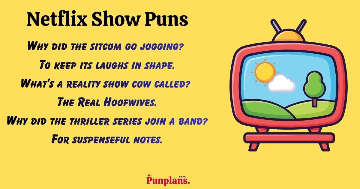 Netflix Show Puns