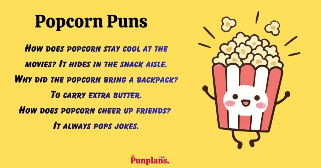 Popcorn puns