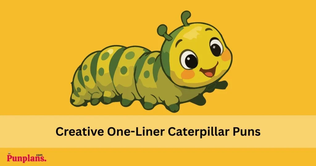 Creative One Liner Caterpillar Puns
