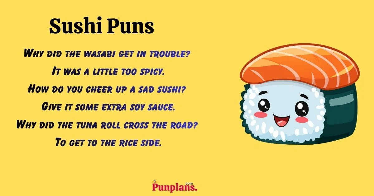 Sushi puns