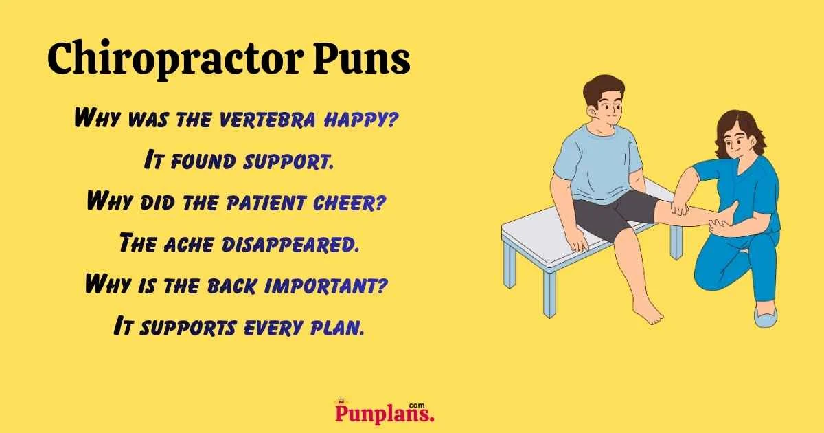 Chiropractor Puns
