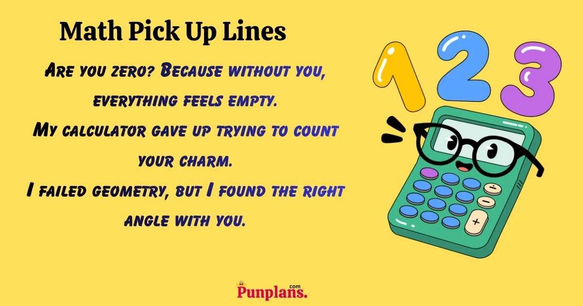 Math Pick Up Lines