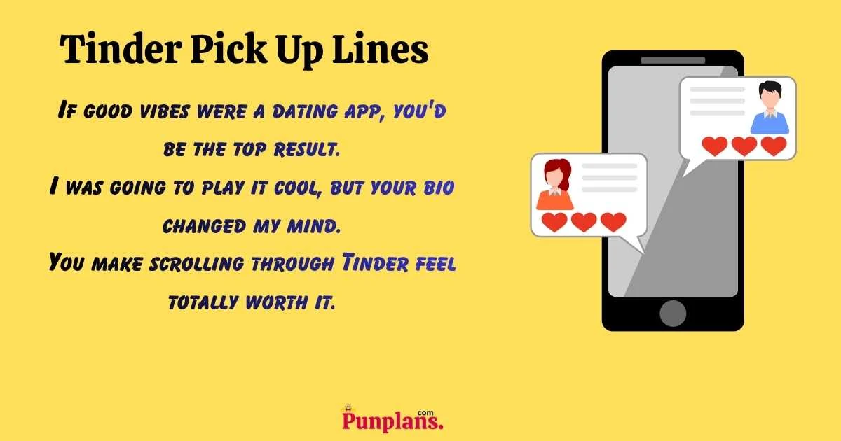 Tinder Pick Up Lines