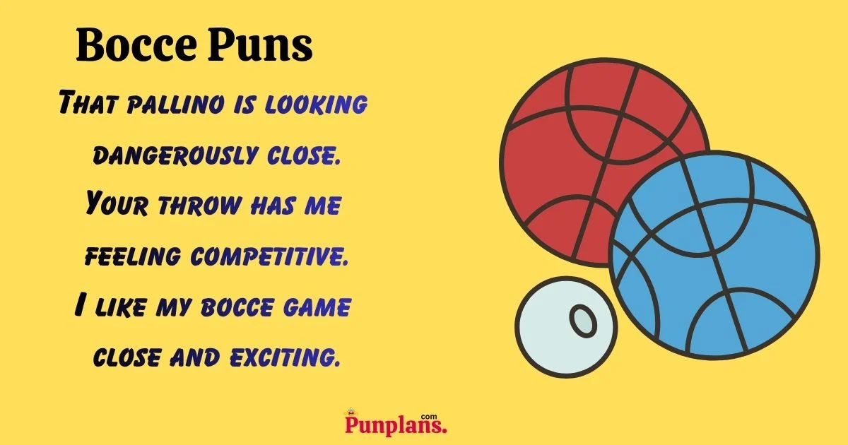 Bocce Puns
