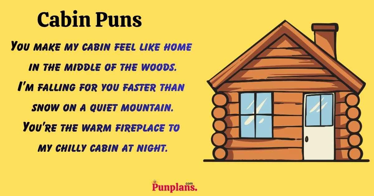 Cabin Puns