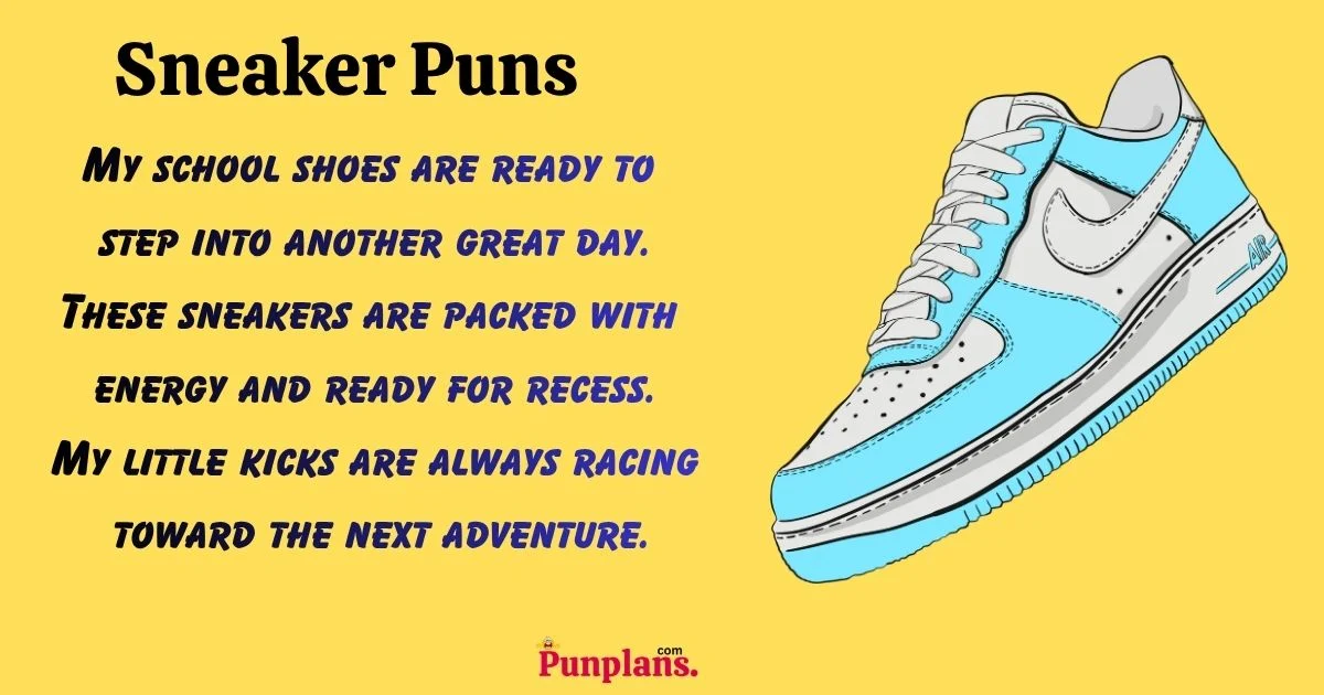 Sneaker Puns