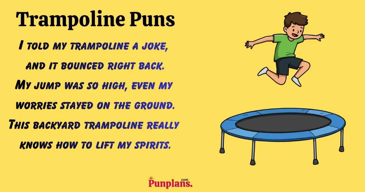 Trampoline Puns